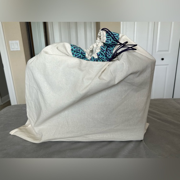 Tory Burch York Buckle Tote in Purple Iris - Picture 13 of 16